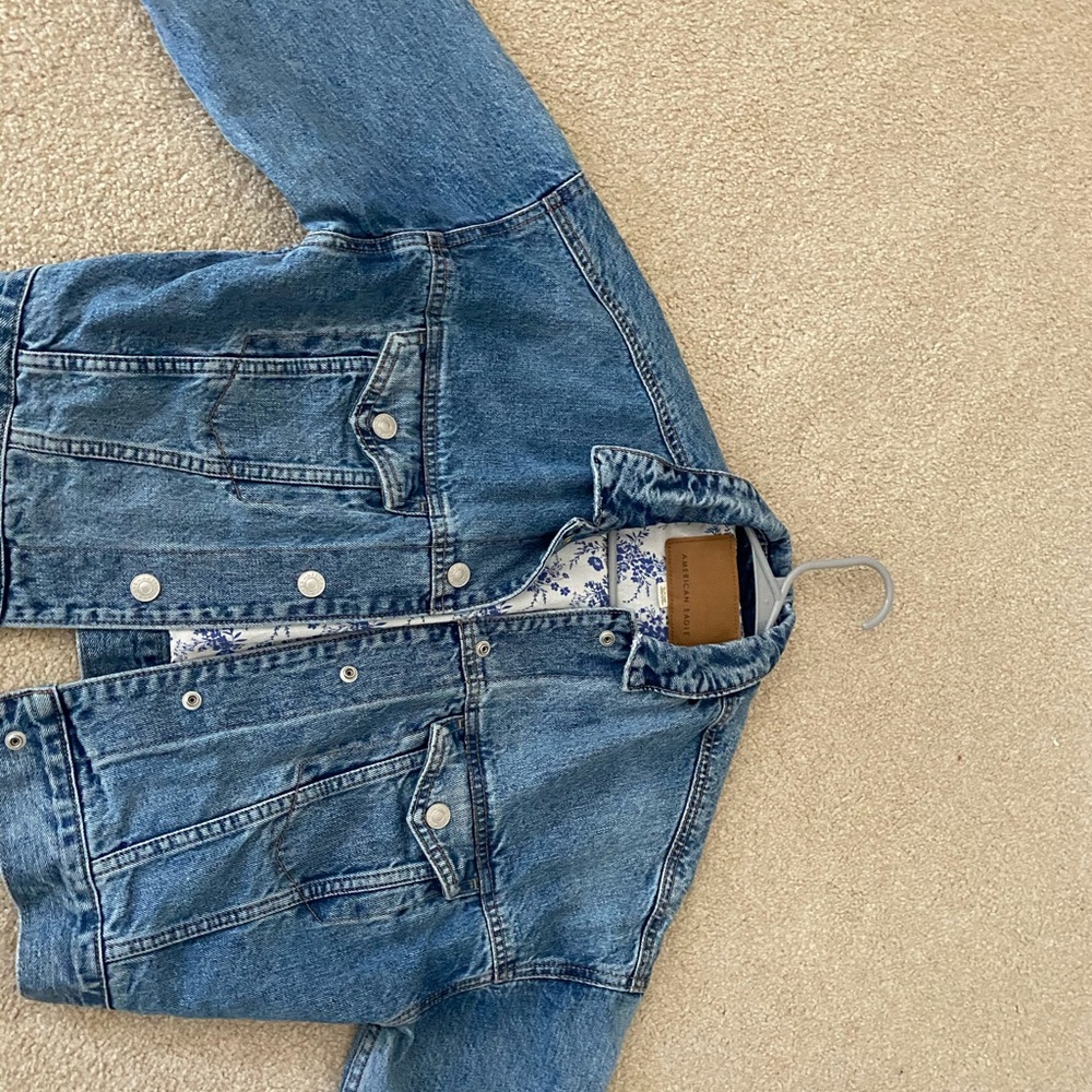 Vintage American Eagle oversized jean jacket